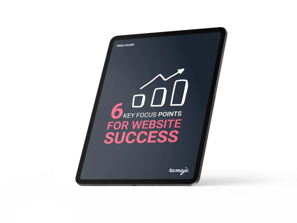 ipad displaying the guide cover